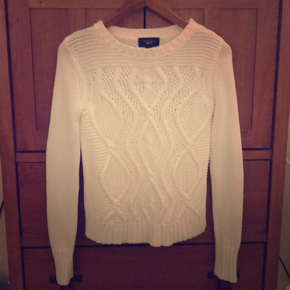 Lands End drifter sweater XS petite